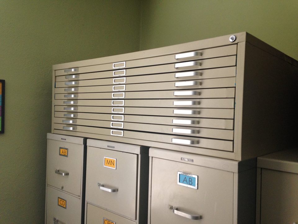 New Map Cabinet